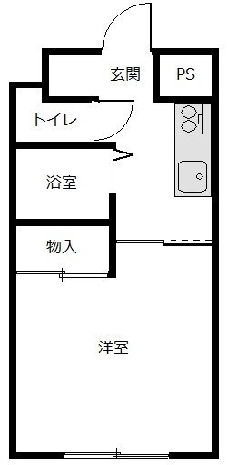 遠鉄ハイツ住吉302の間取り