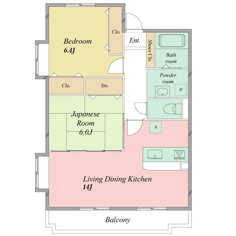 アンダンテの間取り