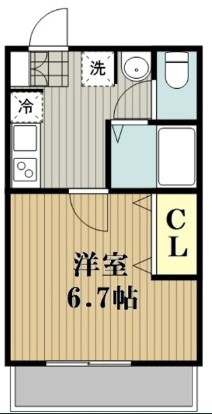 フローラ西所沢の間取り