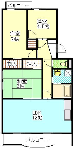 アイム小池105の間取り