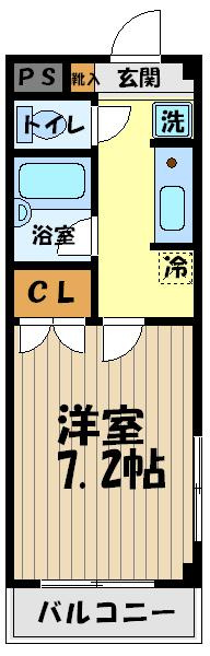 サンライズ境の間取り