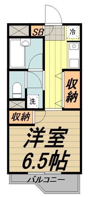 パルクルーエの間取り