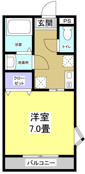 カモミール303の間取り