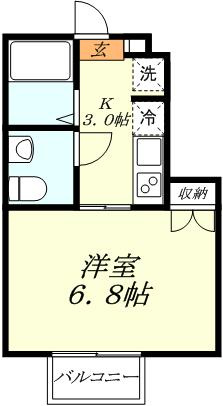 キャメル春日部南の間取り