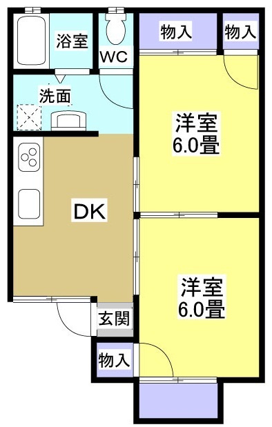 メゾン永井の間取り