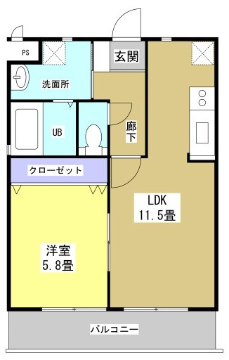 アーバンヒルズ富士見台の間取り