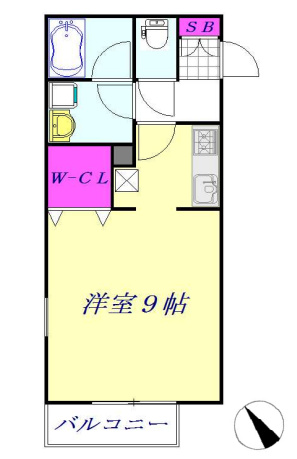 エスポワールの間取り