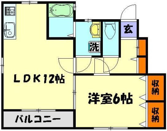 コンフォールの間取り