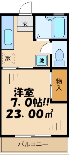 ハイムシャンゼリゼの間取り