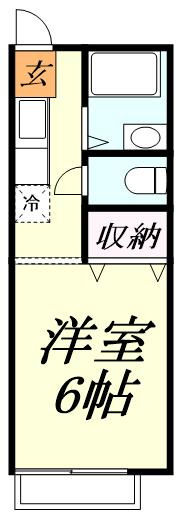 第二コブネハイツの間取り