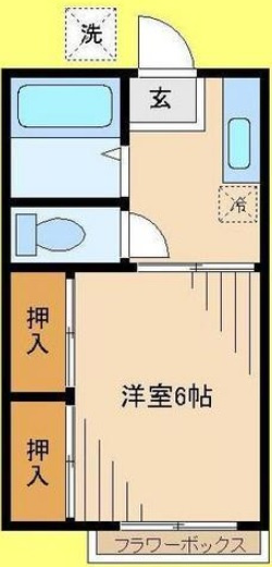 第２グリーンハイツの間取り