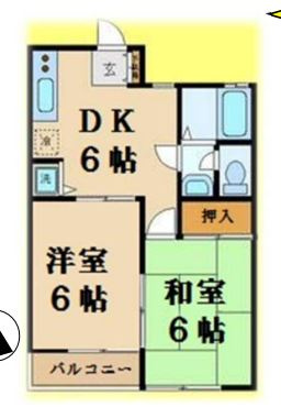 プリムローズⅡの間取り