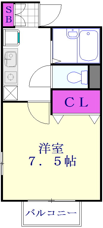 ヴィラ アトールの間取り