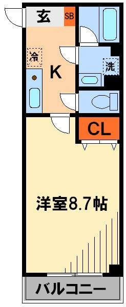 市川市の賃貸マンションの間取り