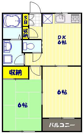 ベルメゾンの間取り