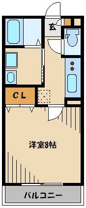 ハイムそうか2の間取り