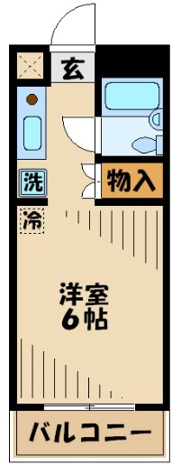 ステュディオ永山の間取り