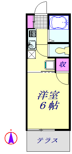 ベルエキップの間取り