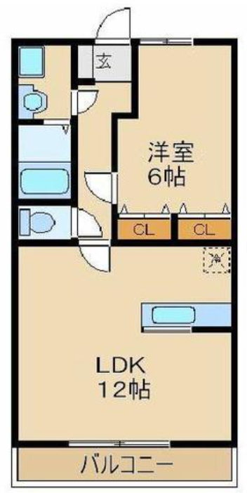 クレセール・コンテス富士見の間取り