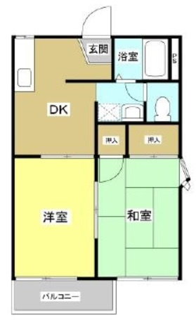 ロジュマン旭202の間取り