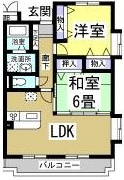 アンダンテ301の間取り