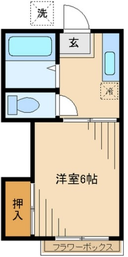 第２グリーンハイツの間取り