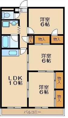 リヴェールの間取り