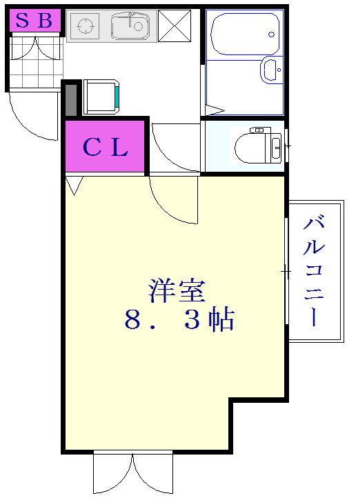 ヴィラアトールの間取り
