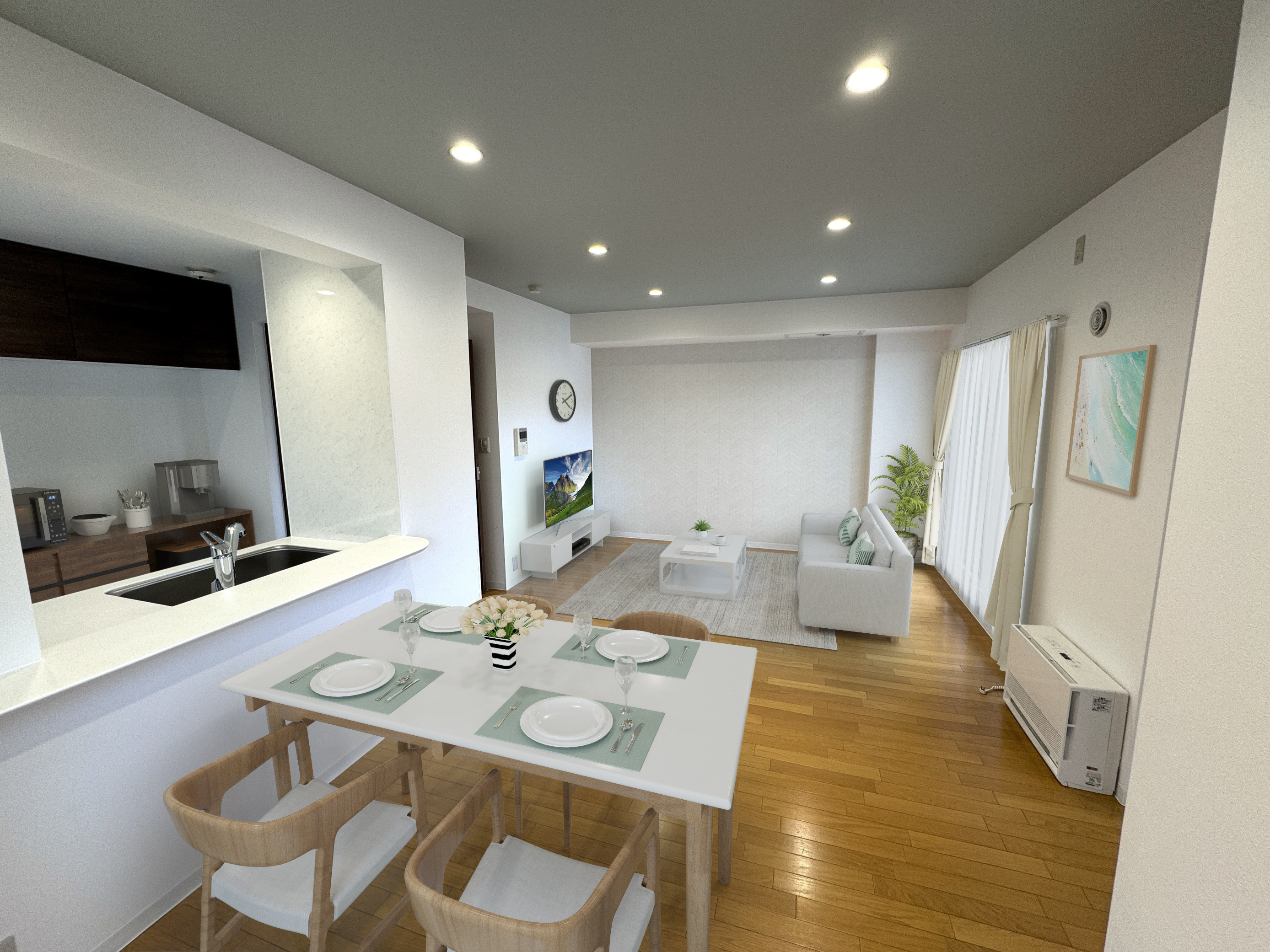 札幌市中央区宮の森一条７丁目の賃貸マンション