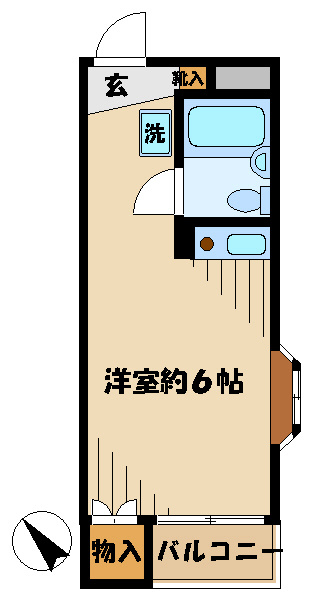 フェリース東雪谷の間取り