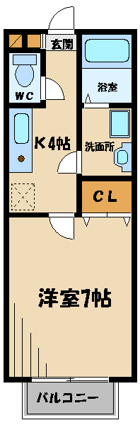 コンフォートⅡの間取り