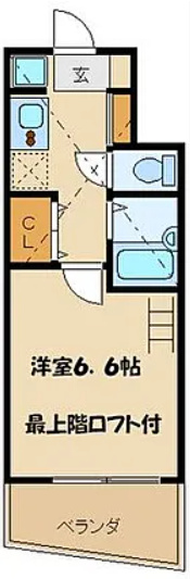 グランピア調布八雲台の間取り