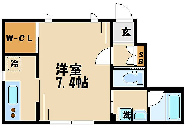 エオロ祖師谷大蔵の間取り