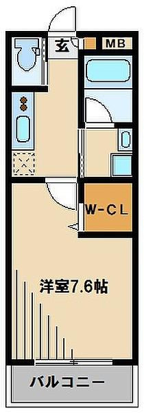 ターナ・クレアの間取り