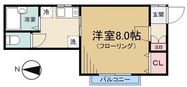 シティーパル目白の間取り