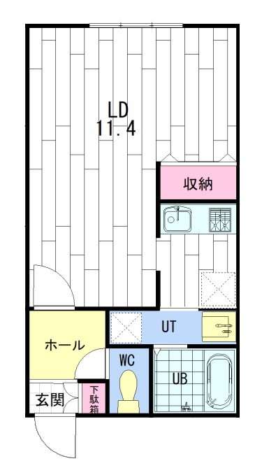 パナシェ宮の森の間取り