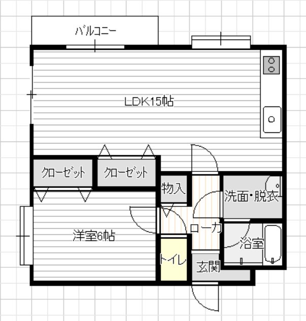 casa squareの間取り