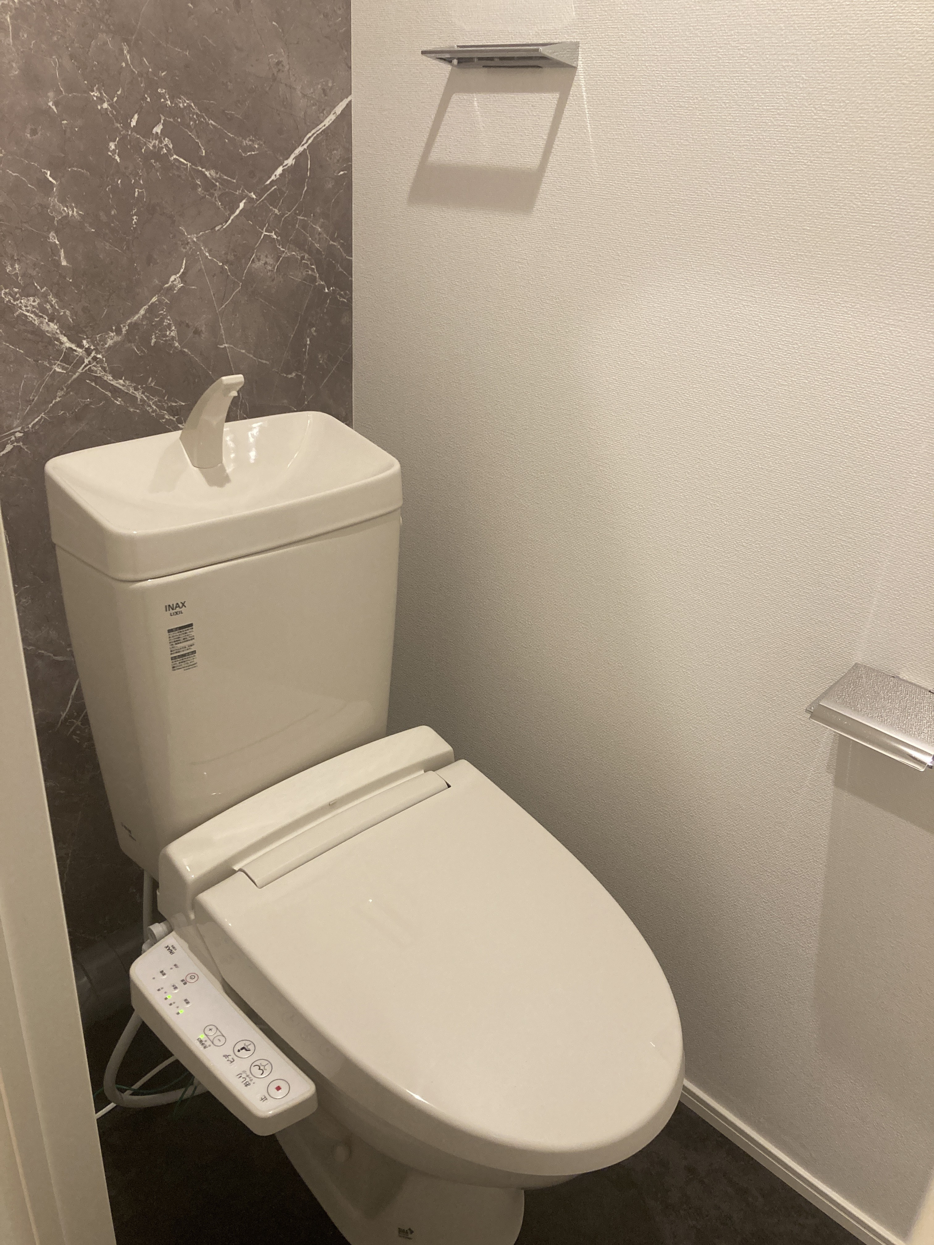 コーポロータスB棟のトイレ