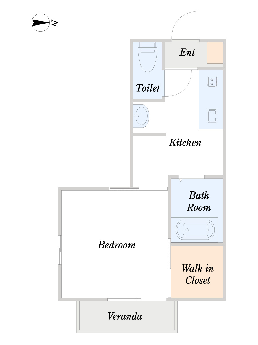 サンミラノハイツの間取り