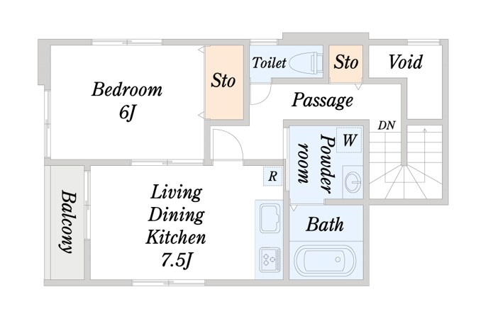 ミラノガーデンの間取り