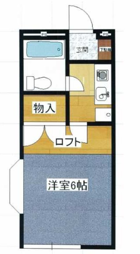 アリス深谷19号館の間取り