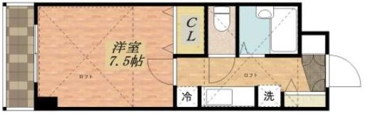 ラフィネパルクの間取り