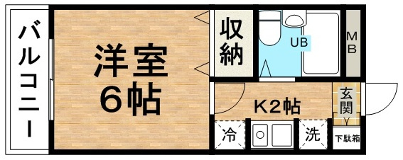 ルシエールの間取り
