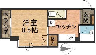 天沼パークサイドの間取り