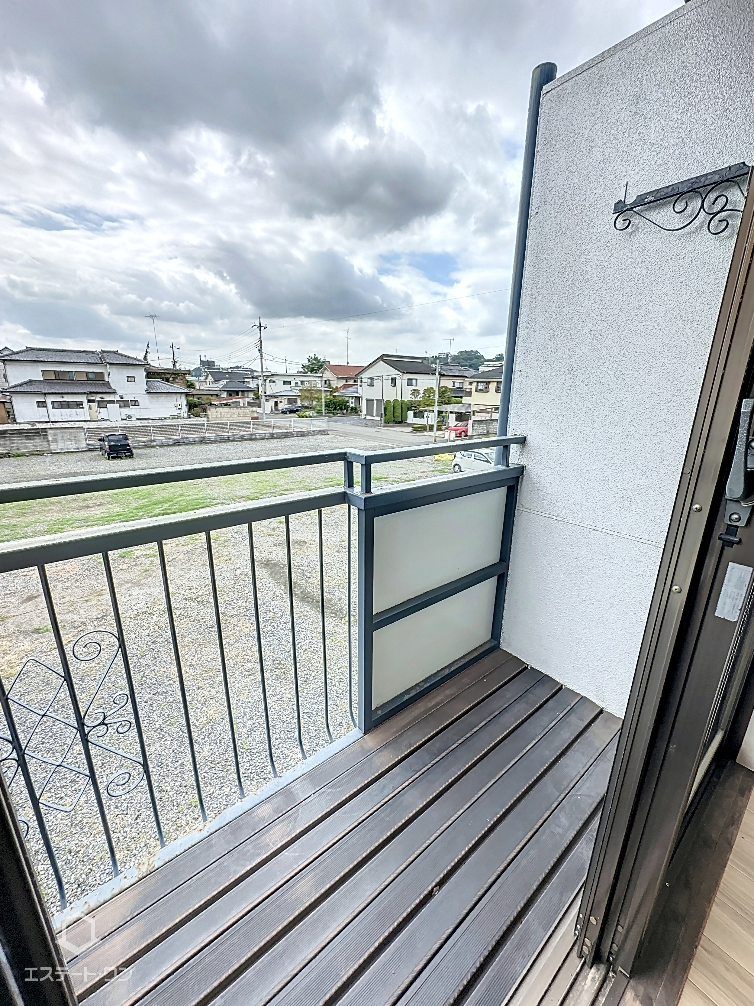 マリオンハイツⅠのバルコニー|お布団も干せます♪