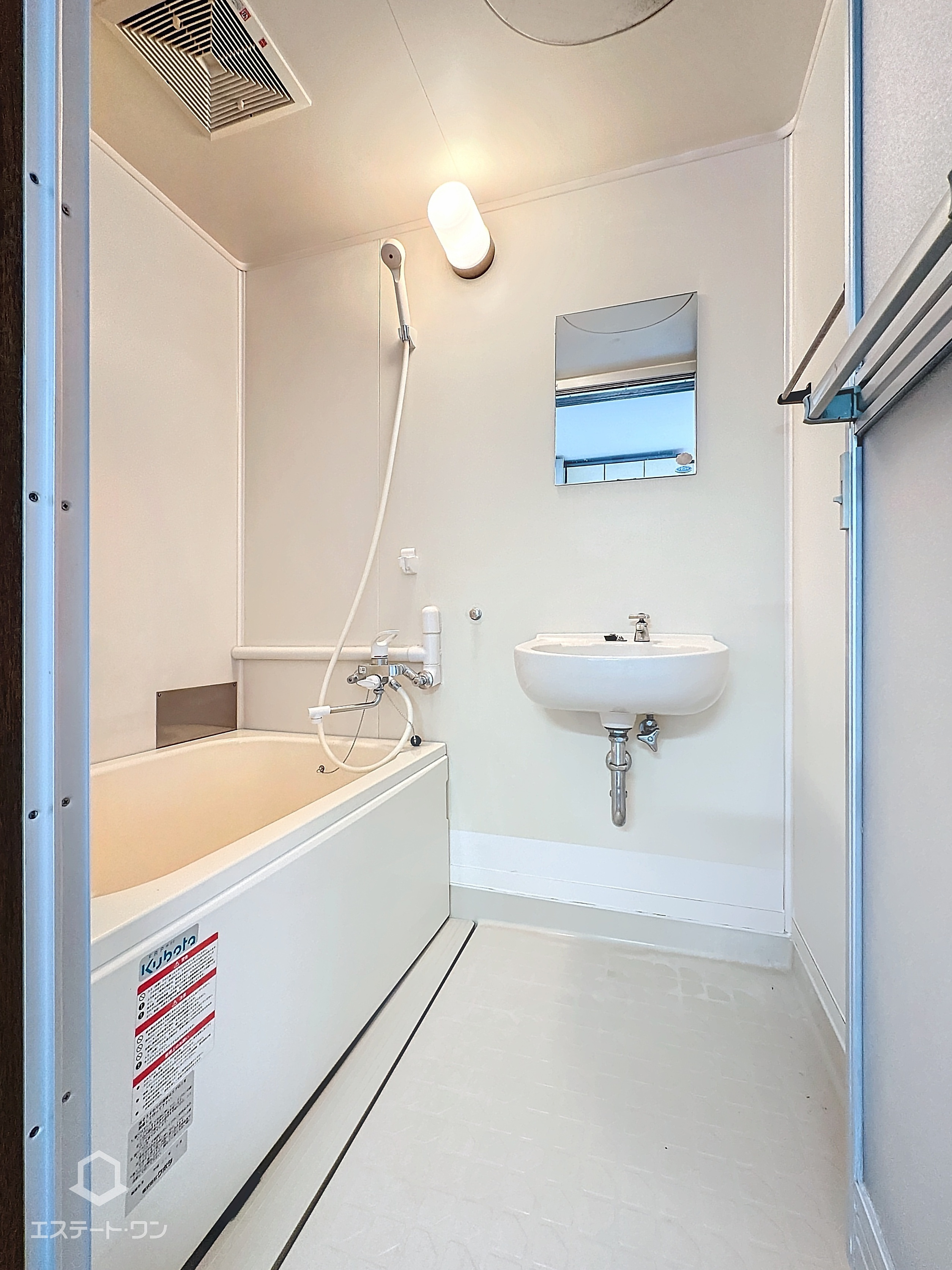 マリオンハイツⅠの浴室|ゆったりくつろげます♪