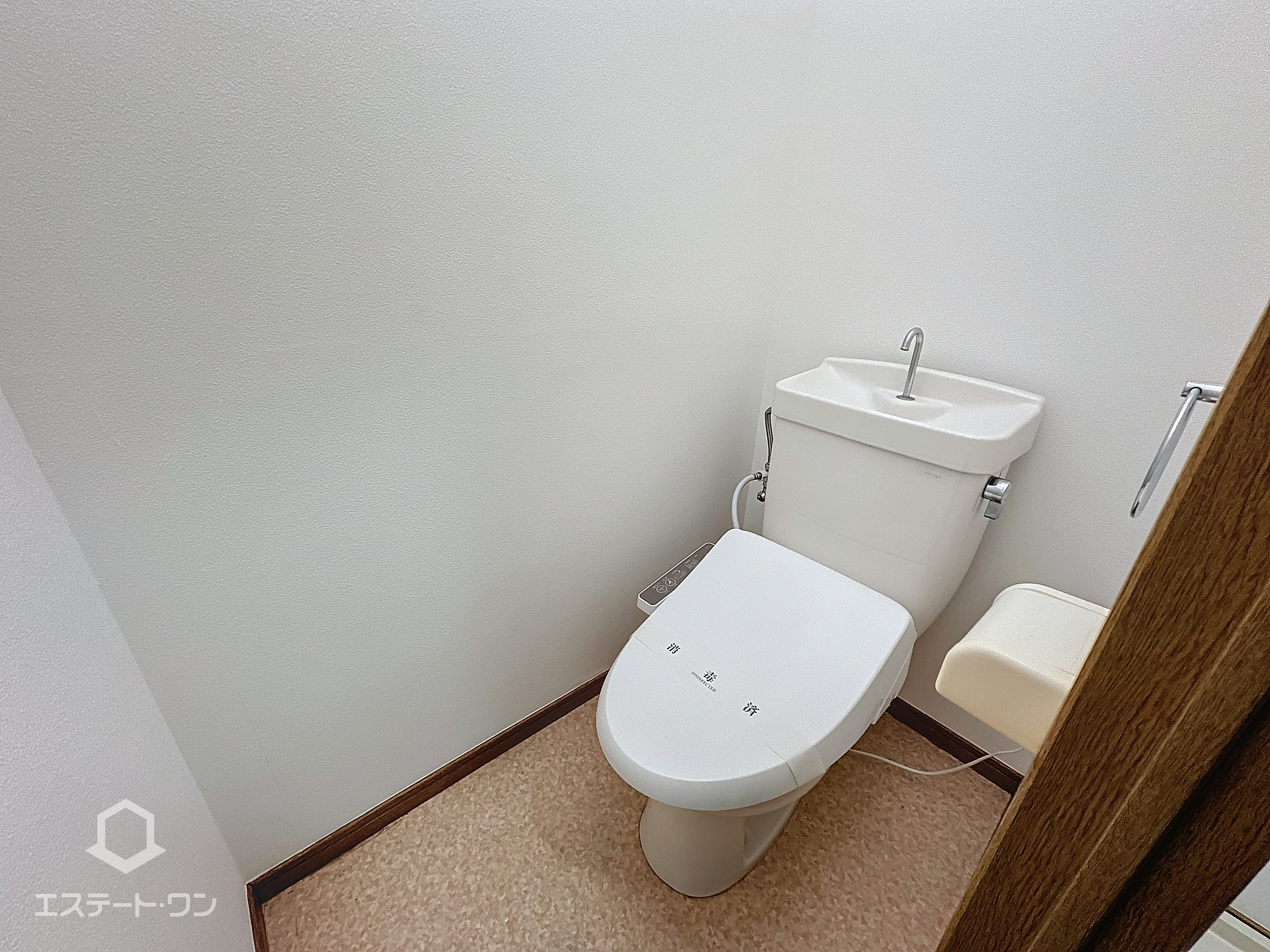 ジャスティスA202のトイレ|ウォシュレット付きのトイレ☆