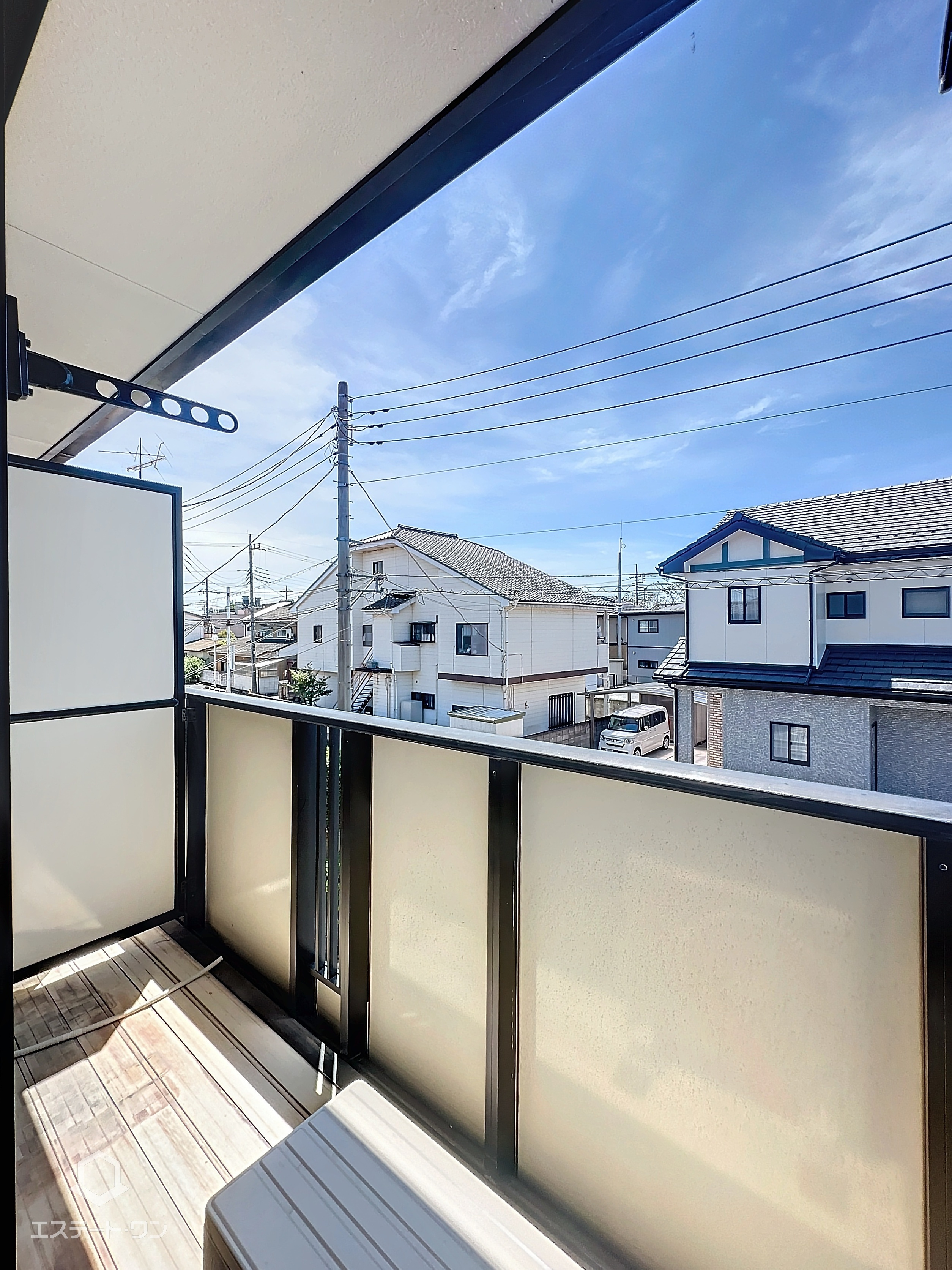 モデラート朝倉のバルコニー|日当たり◎