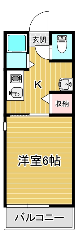 モデラート朝倉の間取り