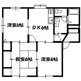 さだかたコーポＣの間取り